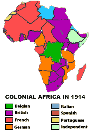 African_Colonies_in_1914 African Colonies in 1914