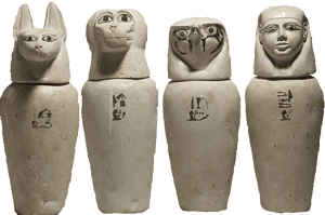 Egyptian_canopic_jars Egyptian Canopic Jars