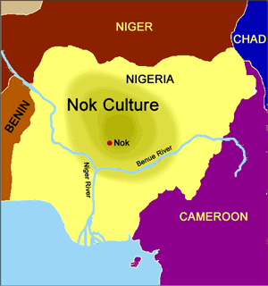 Territory of the Ancient Nok (map)