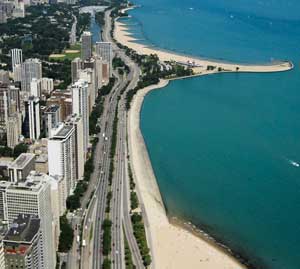 Lakeshore Drive in Chicago