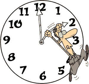 Daylight Saving Time (clipart)