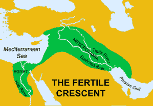 The Fertile Crescent (map)