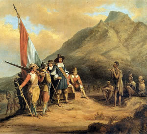 The _Arrival_of_the_Boers The Arrival of the Boers (painting)