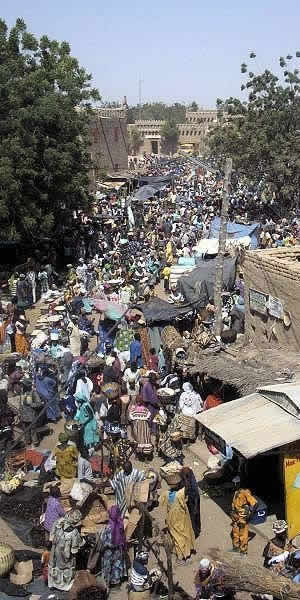 Crowd in India