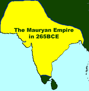 Maurya Empire (map)