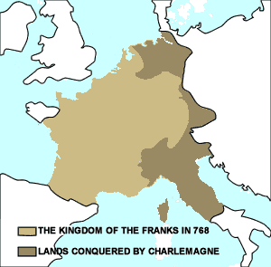 Map of the Holy Roman Empire