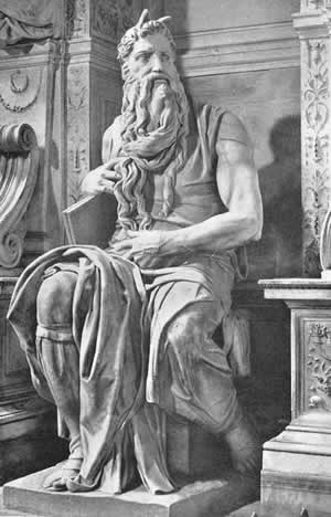 Moses by Michelangelo Buonarroti