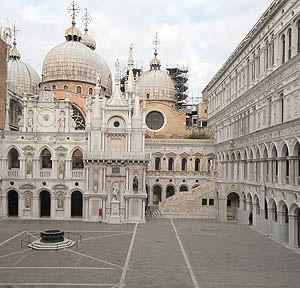 The Doge’s Palace in Venice, Italy.