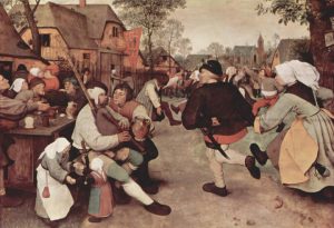 The Peasant Dance by Pieter Bruegel the Elder (c. 1569)