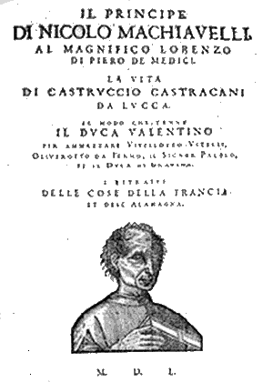 The Prince by Machiavelli (title page)