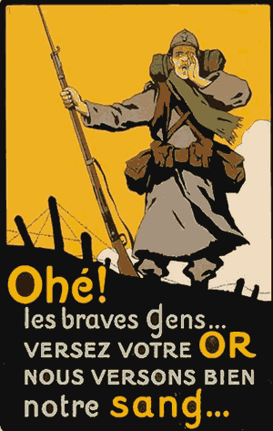French war poster