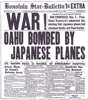 Pearl Harbor attached (headline)