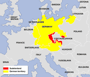Sudetenland Sudetenland (map)
