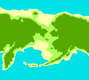 Map of Beringia