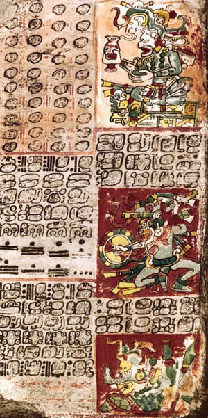 An image from the Dresden codex