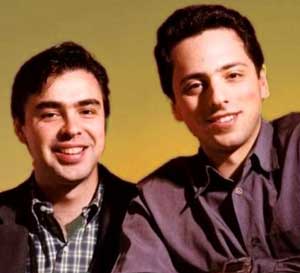 Sergey Brin and Larry Page