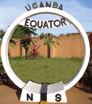 Equator monument monument in Kayabwe, Uganda