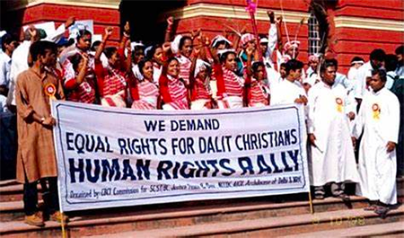 Dalit demonstration